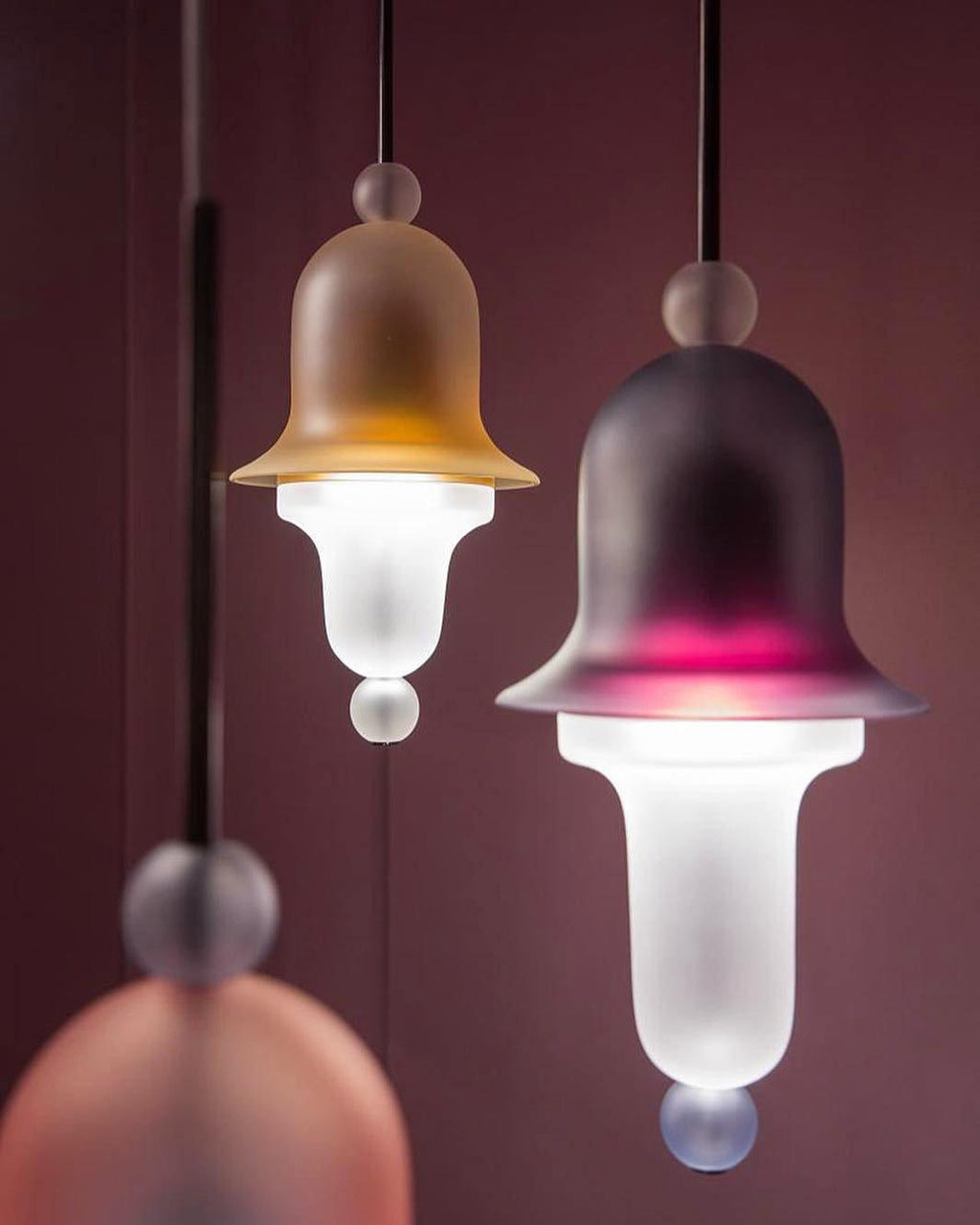 Calaeus Suspension en Verre Art Nordique pour Salon - Neutralighting