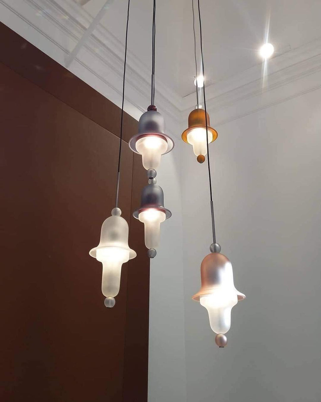 Calaeus Suspension en Verre Art Nordique pour Salon - Neutralighting
