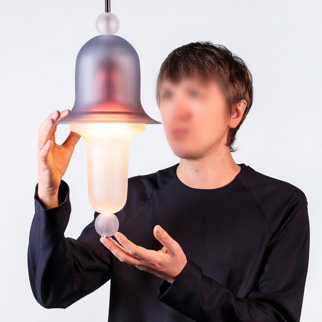 Calaeus Suspension en Verre Art Nordique pour Salon - Neutralighting