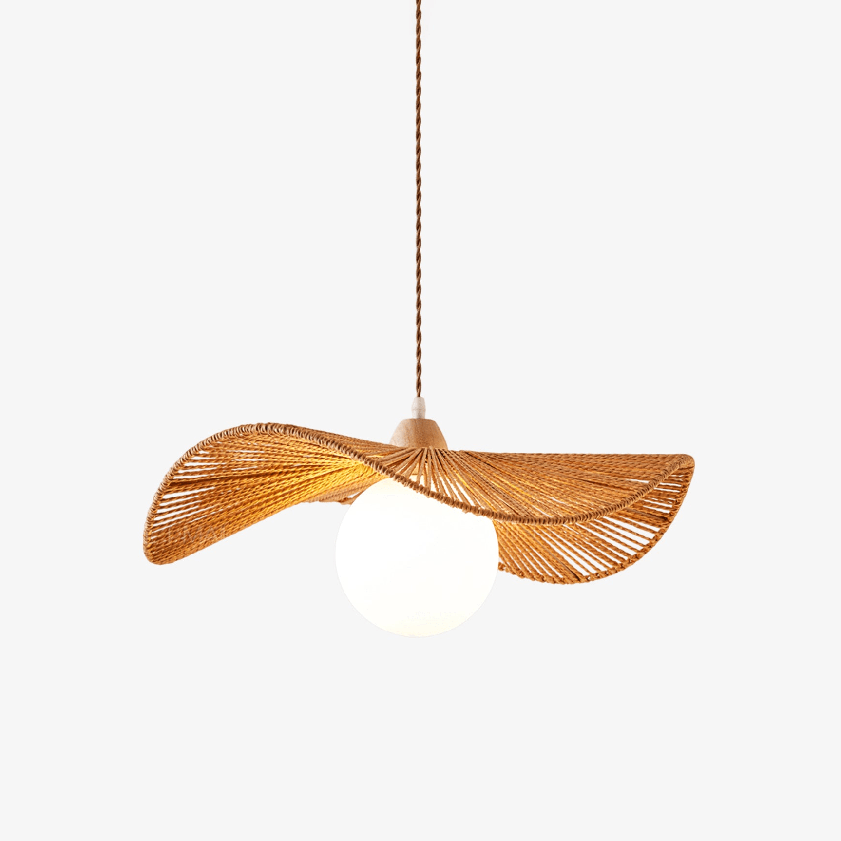 Atale Lampe Pendante Tissée Naturelle Art - Neutralighting