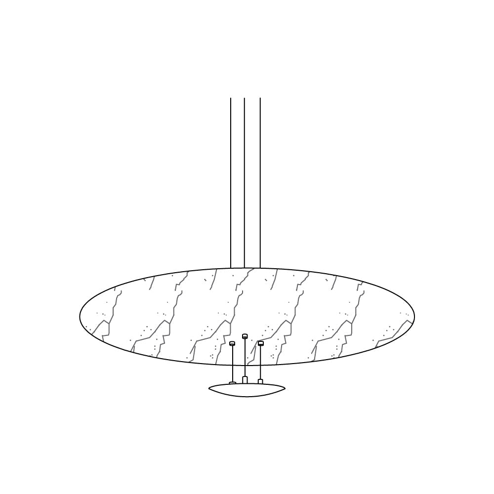Erliris Suspension Métallique de Luxe Postmoderne - Neutralighting