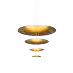 Zathaara Suspension Feuilles d’Or Étagées - Neutralighting