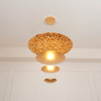 Zathaara Suspension Feuilles d’Or Étagées - Neutralighting