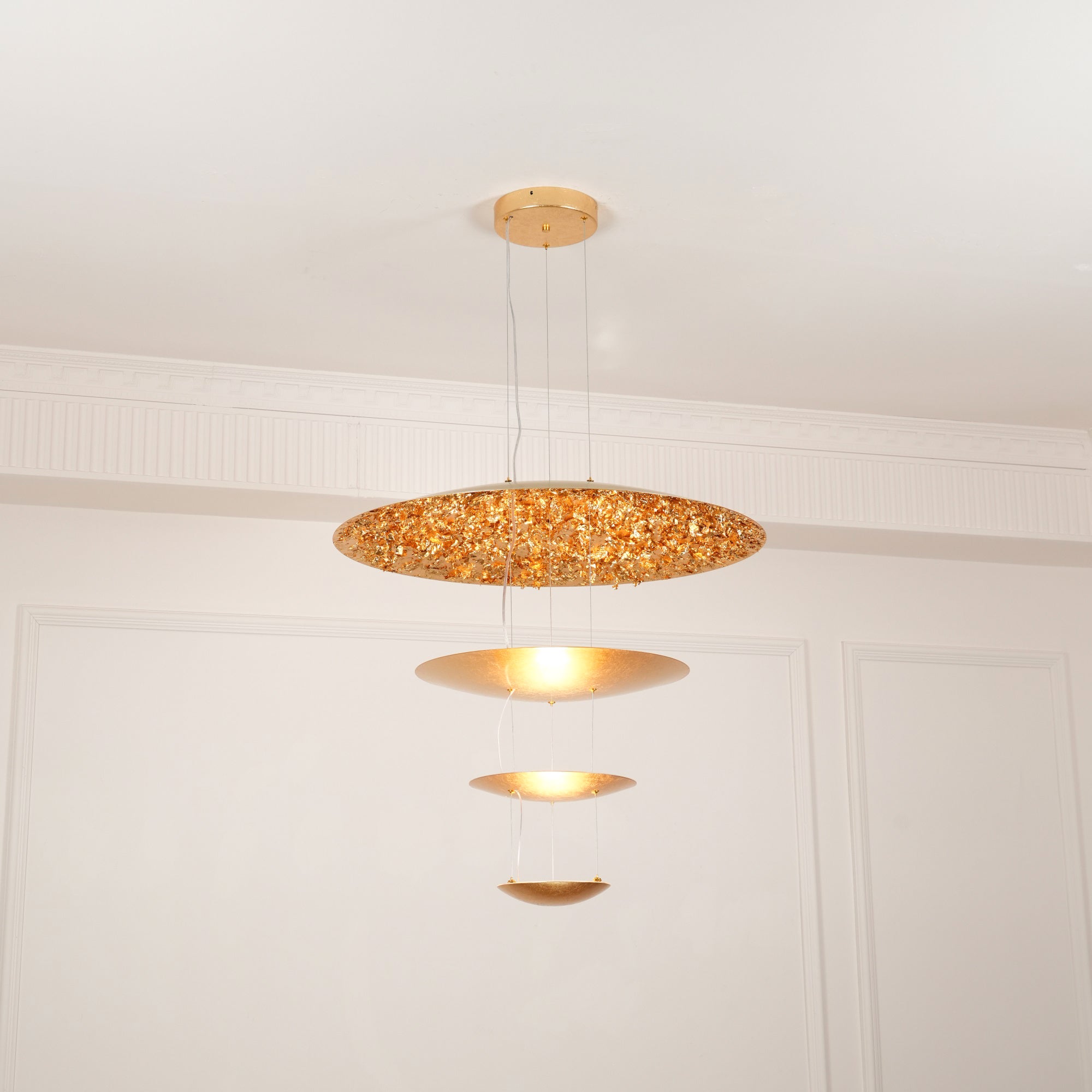 Erliris Suspension Métallique de Luxe Postmoderne - Neutralighting