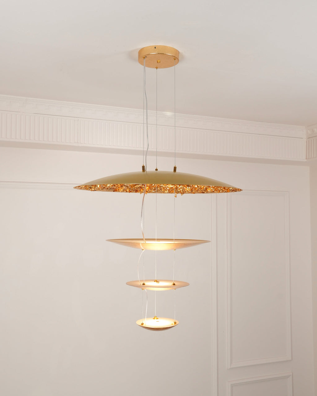Erliris Suspension Métallique de Luxe Postmoderne - Neutralighting