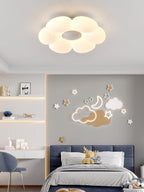 Solara Plafonnier Fleur à Six Pétales pour Chambre d'Enfant - Neutralighting