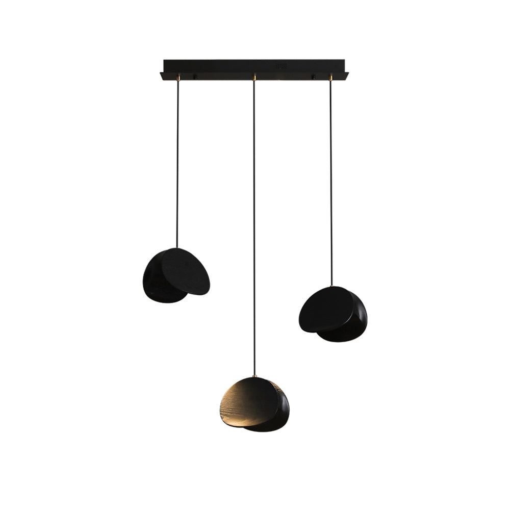 Elmiren Grappe Bois Pendentif Lumière - Neutralighting