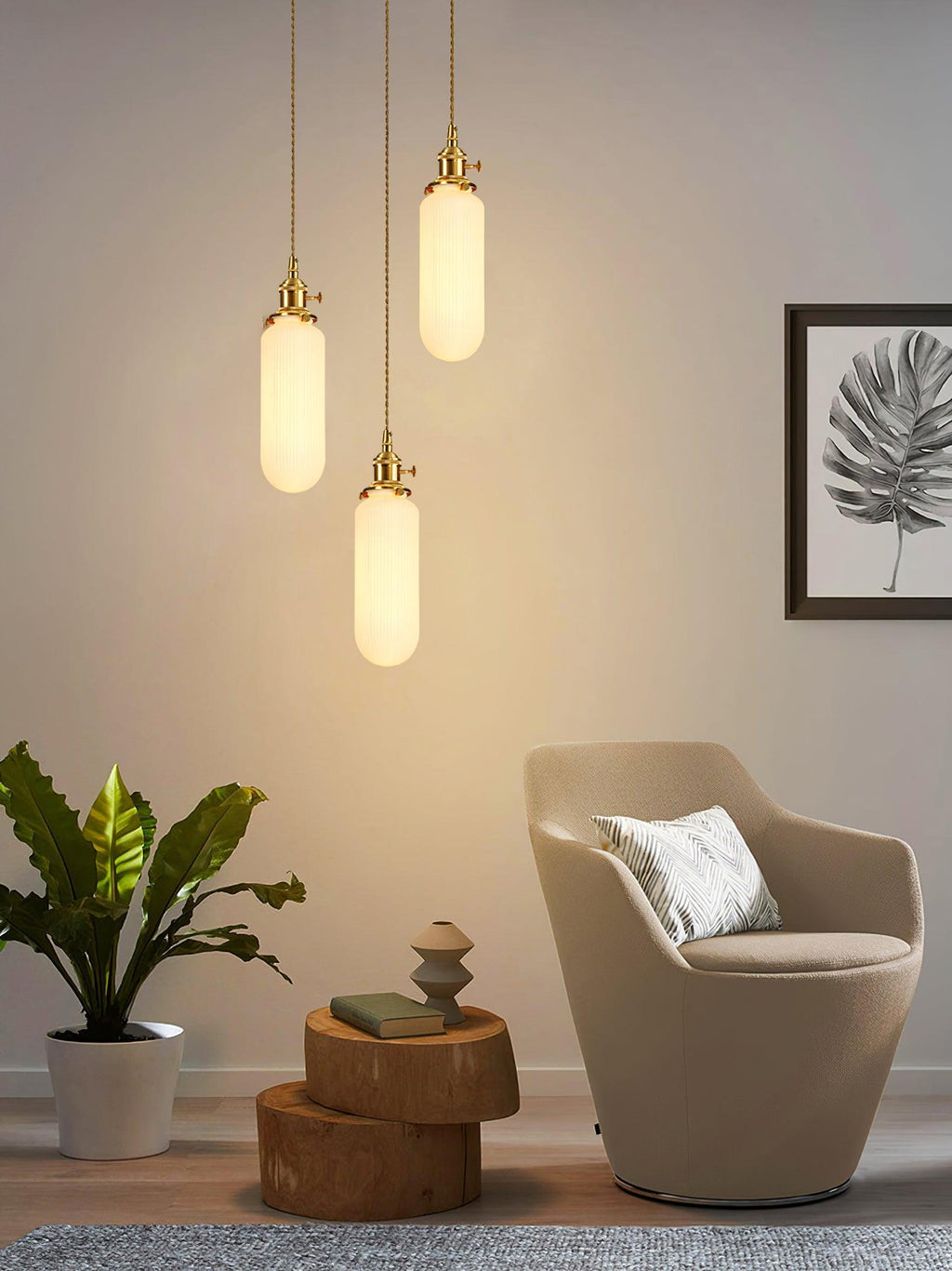 Liora Lampe Pendante Céramique Vintage - Neutralighting
