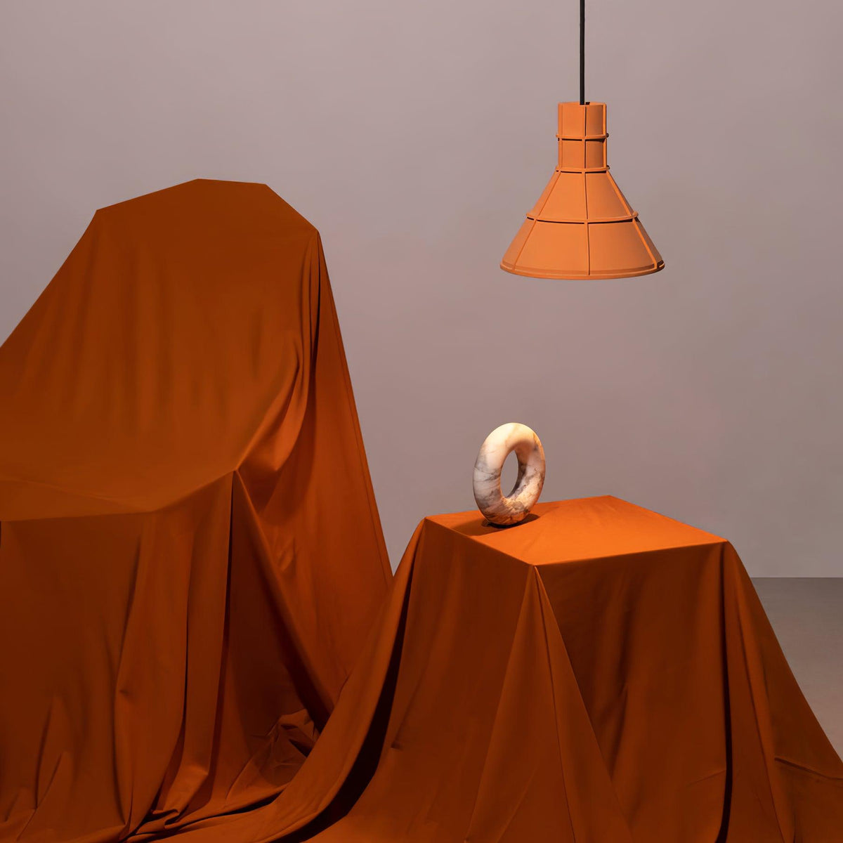 Marnie Suspension Moderne en Ciment - Neutralighting