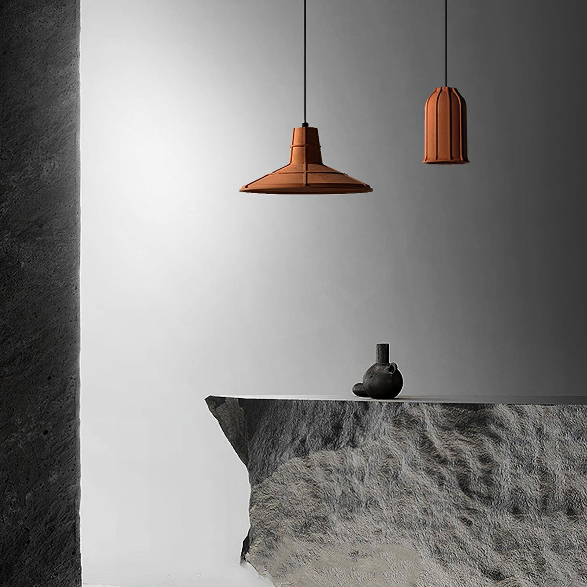 Marnie Suspension Moderne en Ciment - Neutralighting