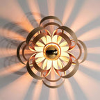 Veylo Lustra Plafonnier Ruban en Bois Élégant - Neutralighting