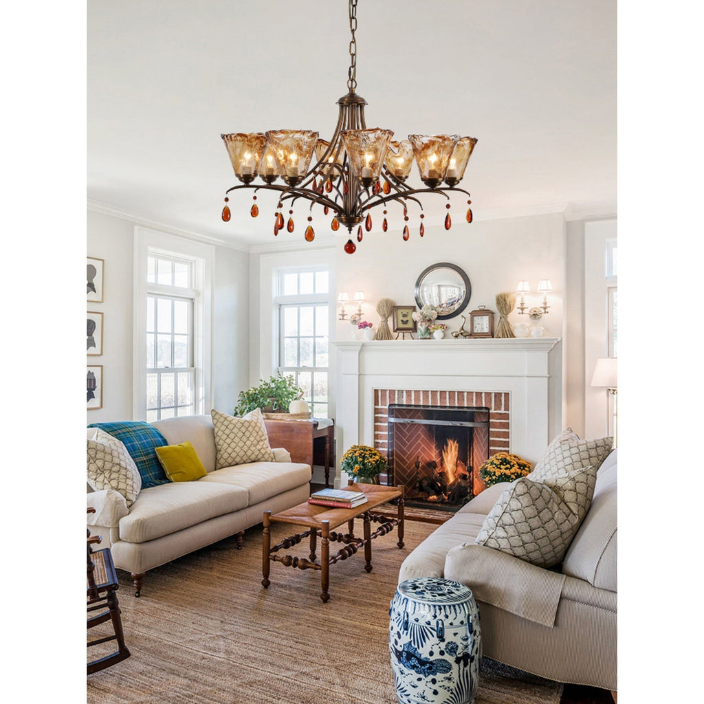 Nyshaiel Postmodern Luxe Cristal Lustre - Neutralighting