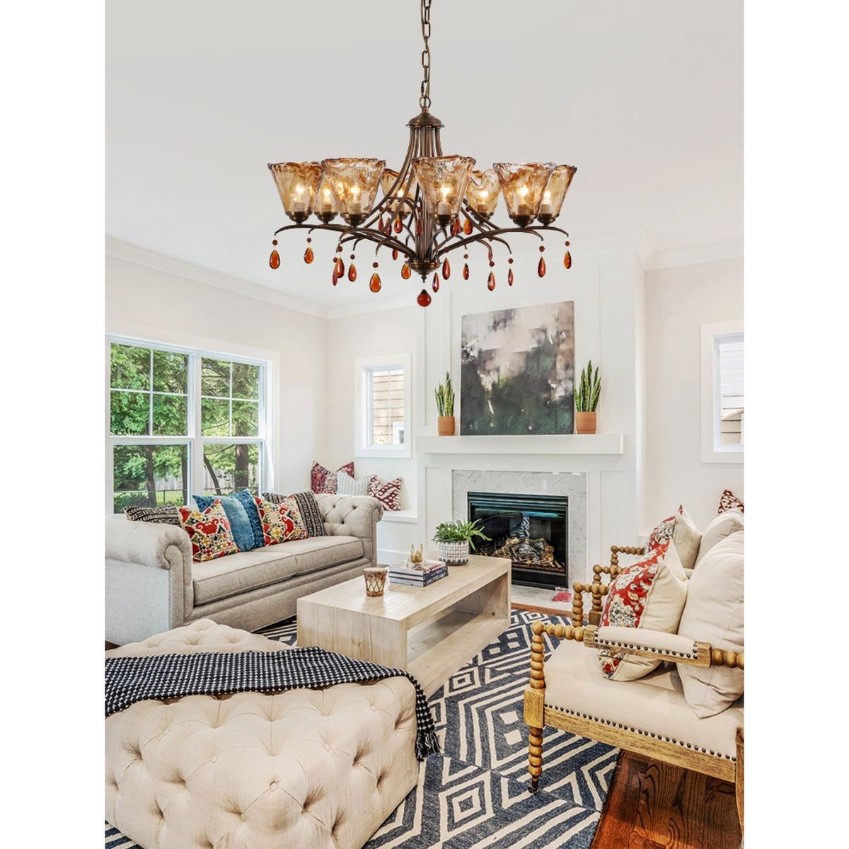 Nyshaiel Postmodern Luxe Cristal Lustre - Neutralighting