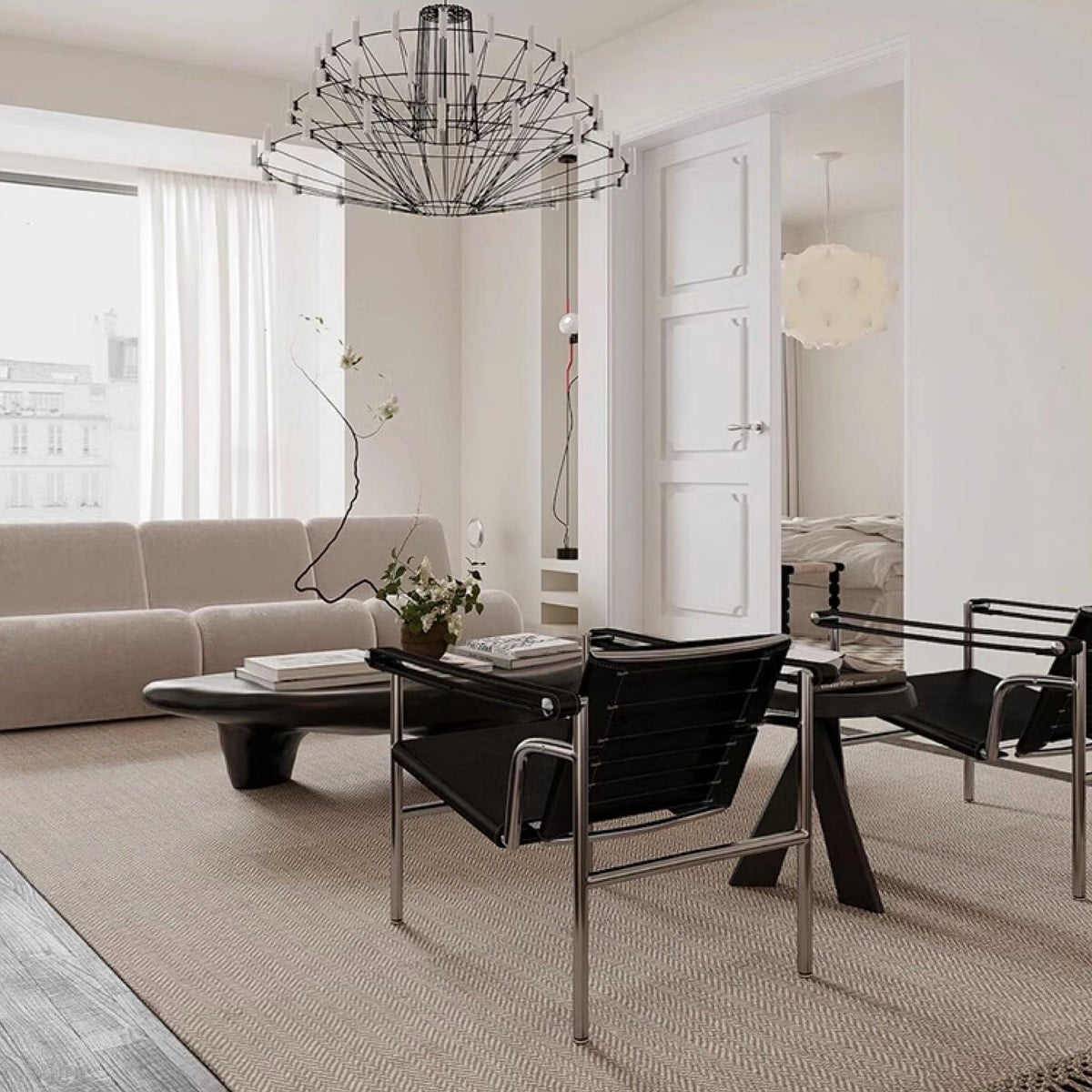 Lustra Chandelier Acrylique Moderne Ballet Céleste - Neutralighting