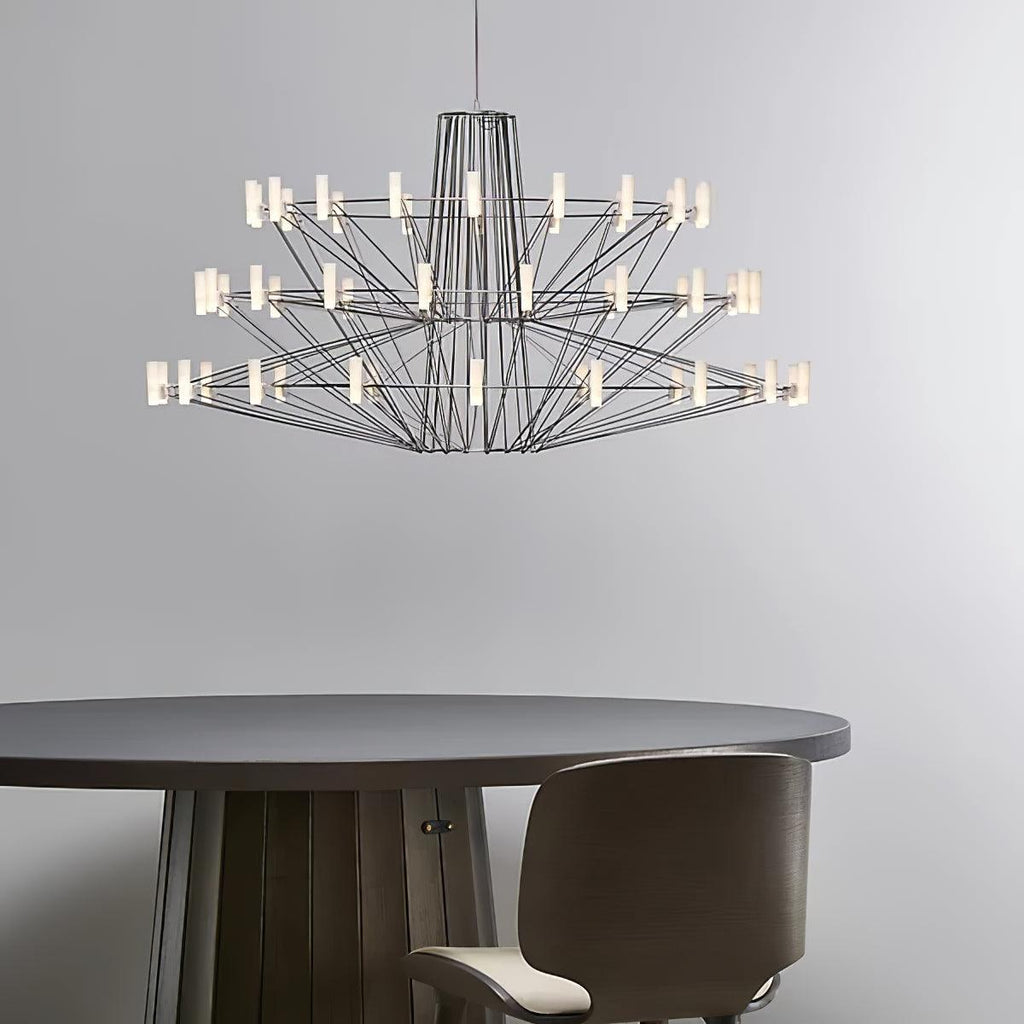Lustra Chandelier Acrylique Moderne Ballet Céleste - Neutralighting