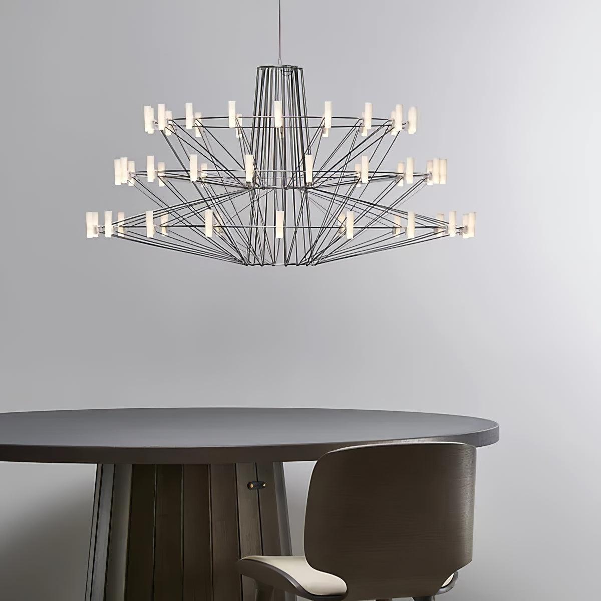 Lustra Chandelier Acrylique Moderne Ballet Céleste - Neutralighting