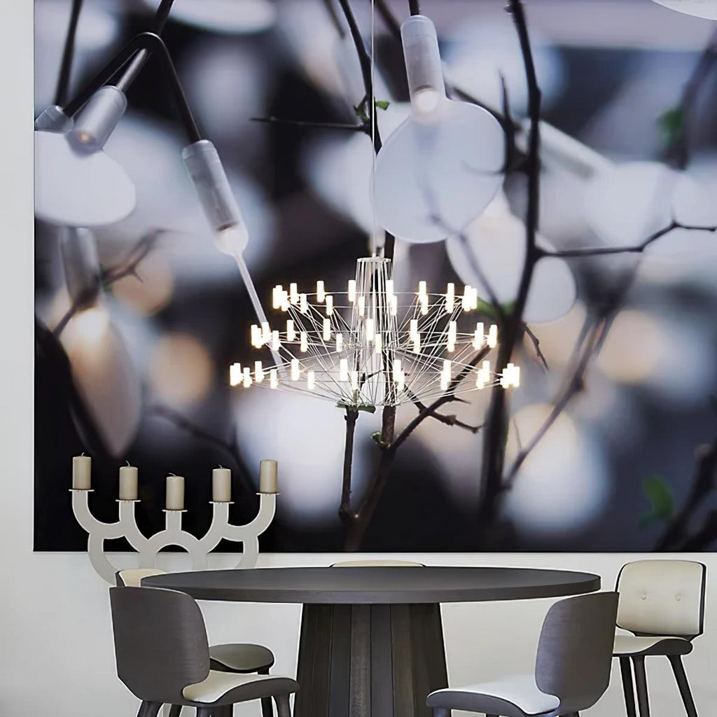Lustra Chandelier Acrylique Moderne Ballet Céleste - Neutralighting