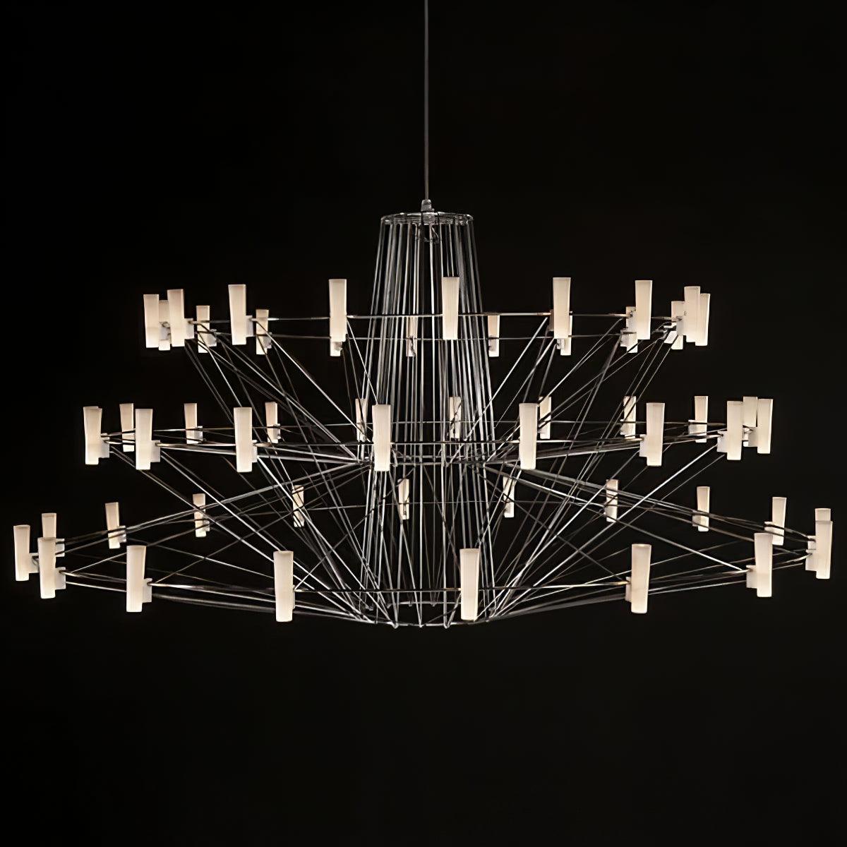 Lustra Chandelier Acrylique Moderne Ballet Céleste - Neutralighting