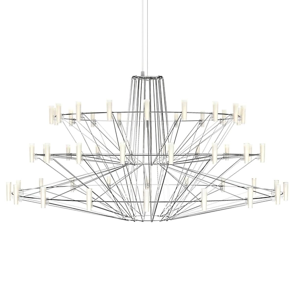Lustra Chandelier Acrylique Moderne Ballet Céleste - Neutralighting