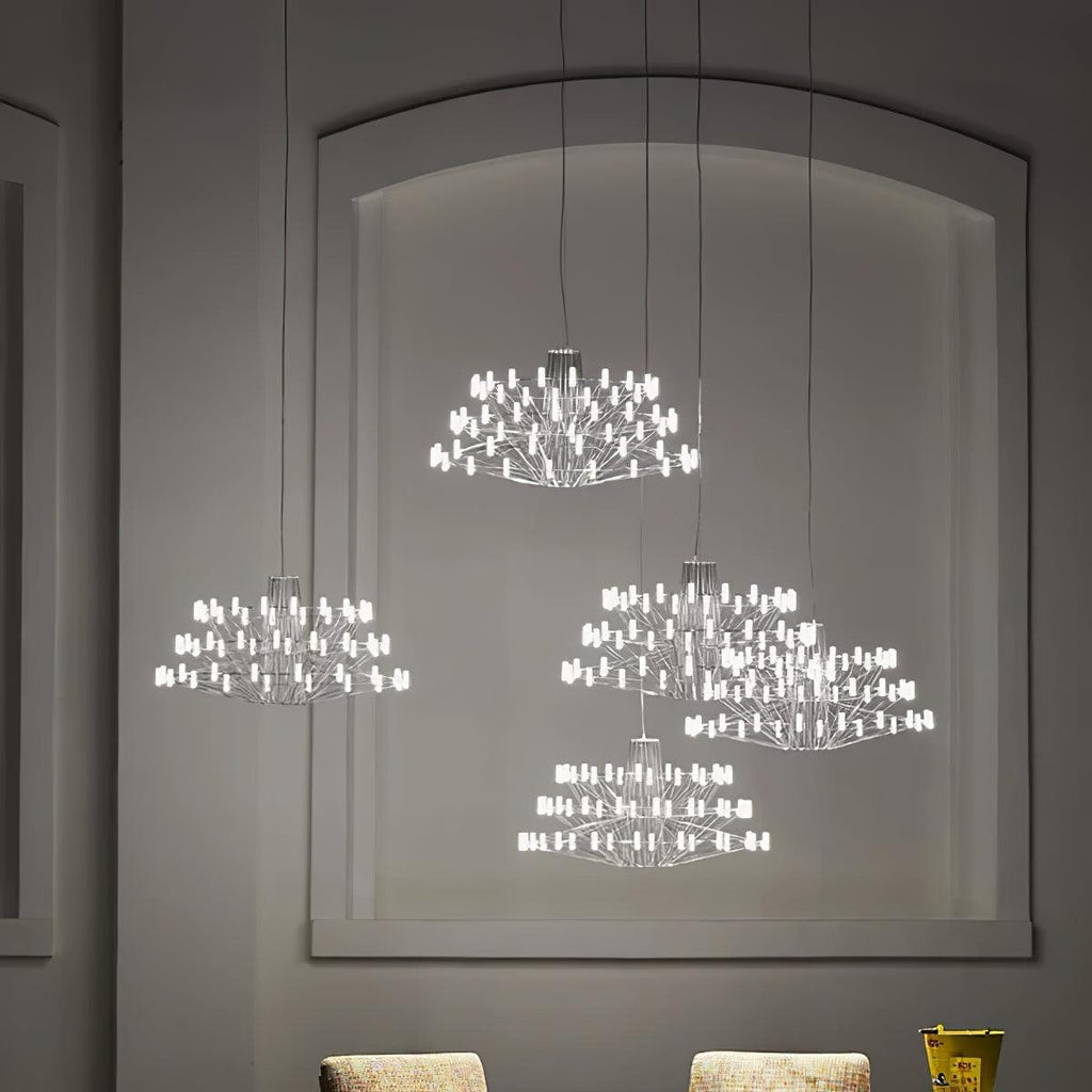 Lustra Chandelier Acrylique Moderne Ballet Céleste - Neutralighting