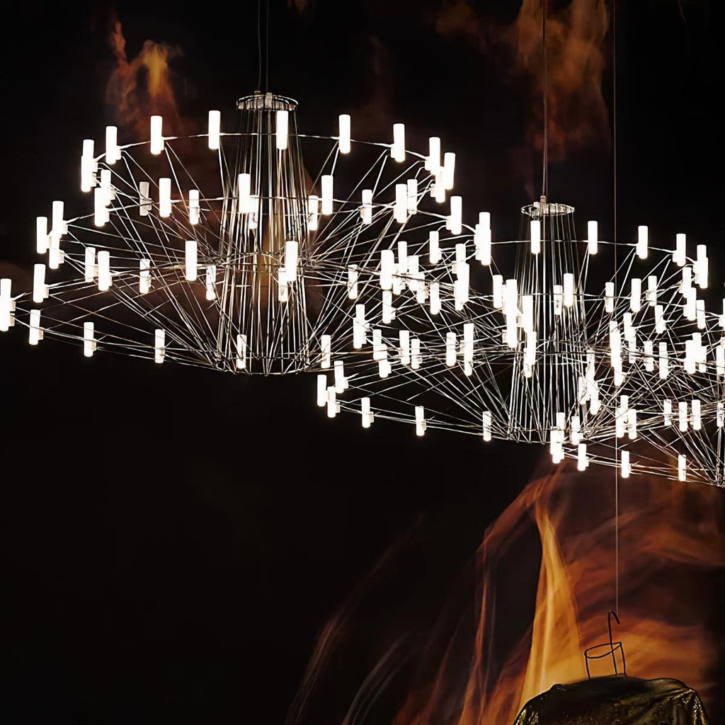 Lustra Chandelier Acrylique Moderne Ballet Céleste - Neutralighting