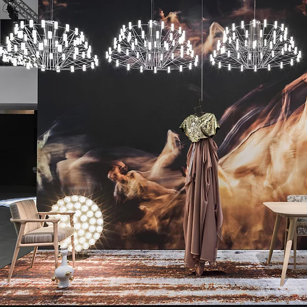 Lustra Chandelier Acrylique Moderne Ballet Céleste - Neutralighting