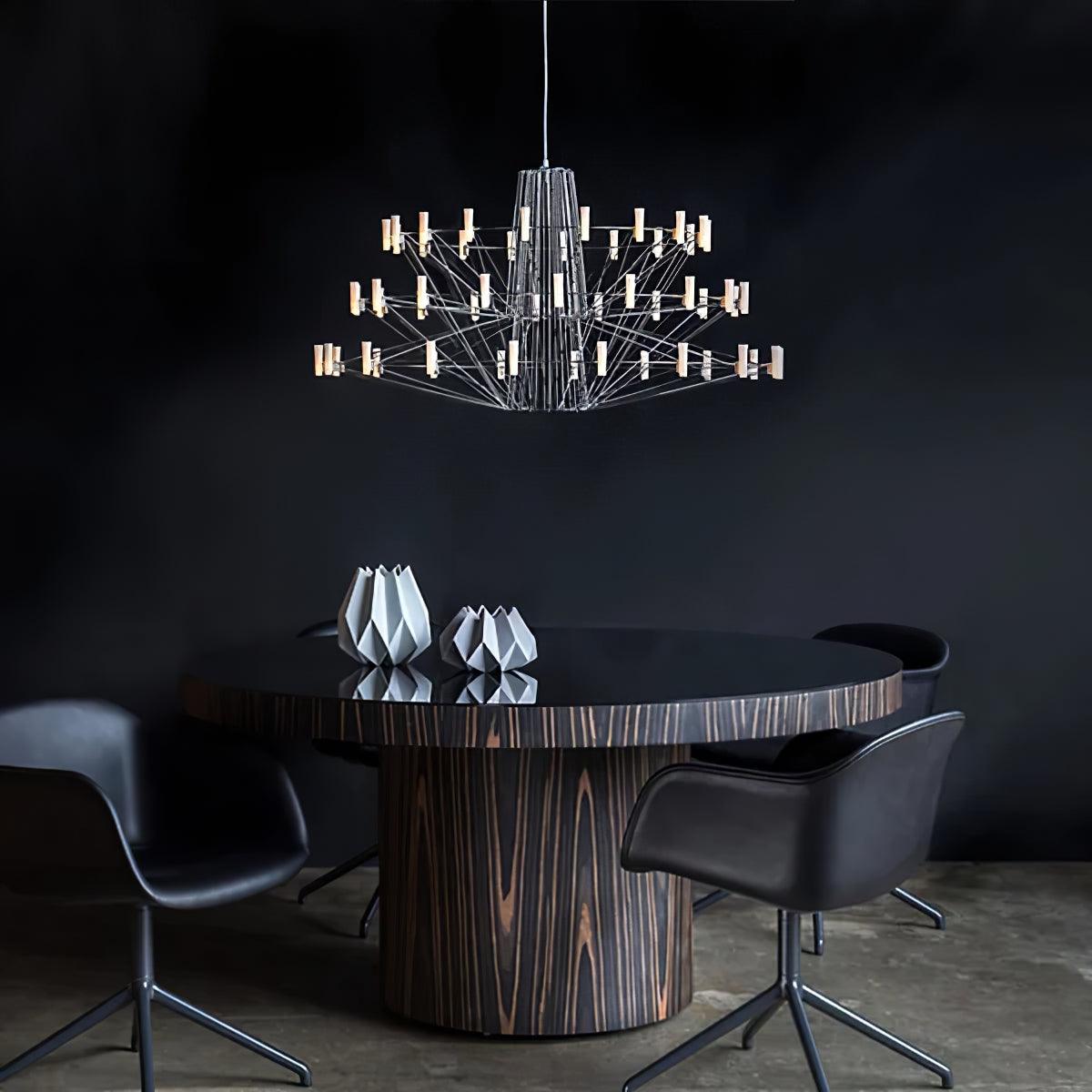 Lustra Chandelier Acrylique Moderne Ballet Céleste - Neutralighting