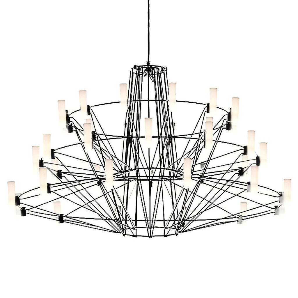 Lustra Chandelier Acrylique Moderne Ballet Céleste - Neutralighting