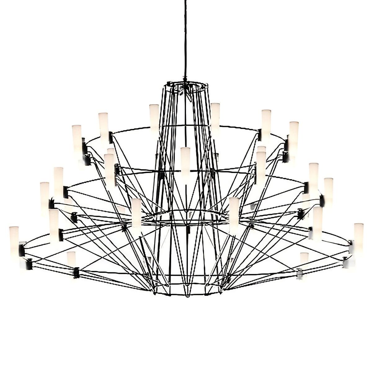 Lustra Chandelier Acrylique Moderne Ballet Céleste - Neutralighting