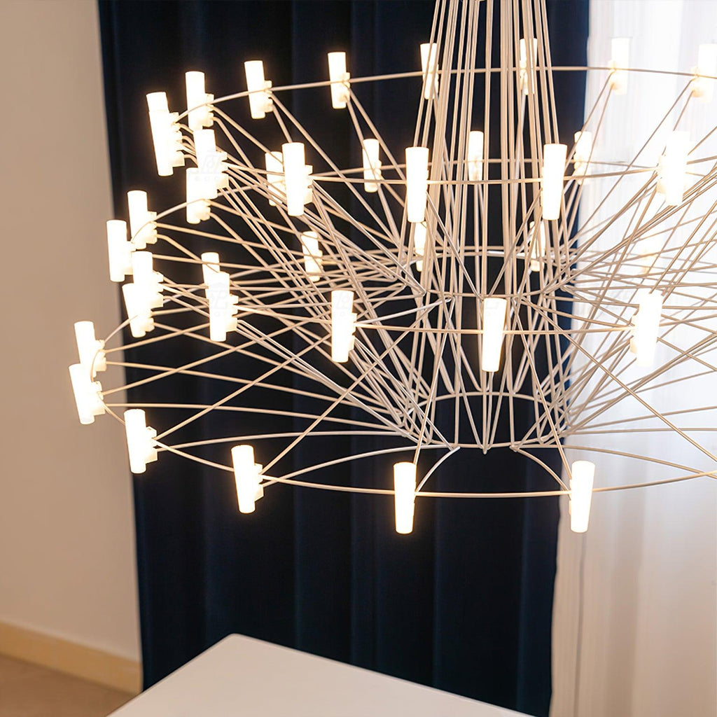 Lustra Chandelier Acrylique Moderne Ballet Céleste - Neutralighting