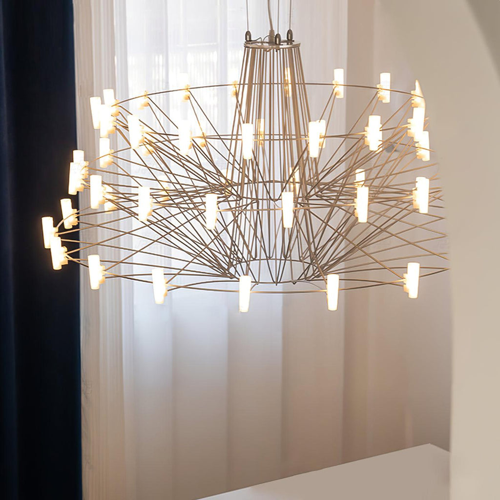 Lustra Chandelier Acrylique Moderne Ballet Céleste - Neutralighting