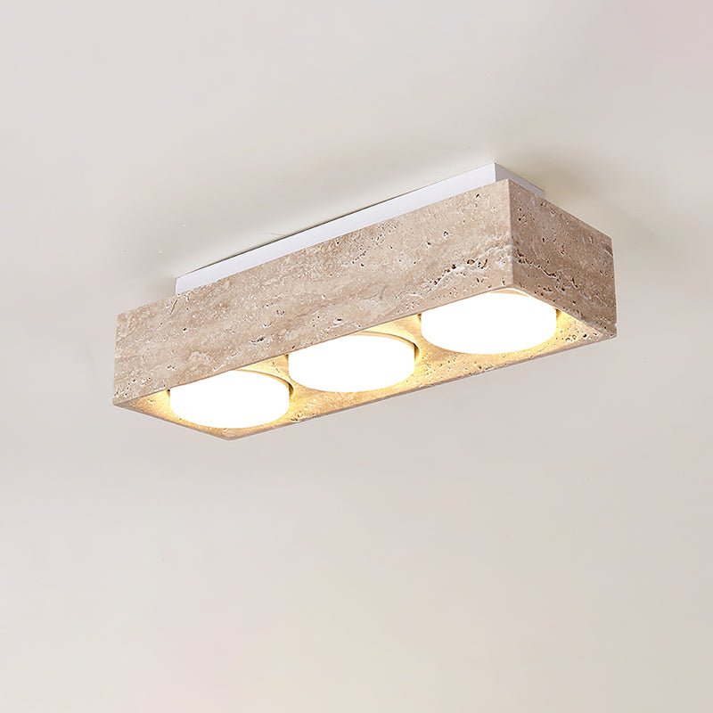 Virinira Plafonnier Quad-Spot Travertin - Neutralighting