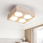 Virinira Plafonnier Quad-Spot Travertin - Neutralighting