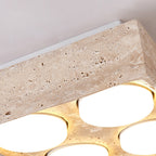 Virinira Plafonnier Quad-Spot Travertin - Neutralighting