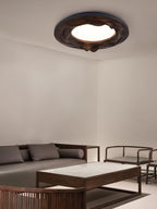 Solara Plafonnier Bois Ondulé Organique Apaisant - Neutralighting