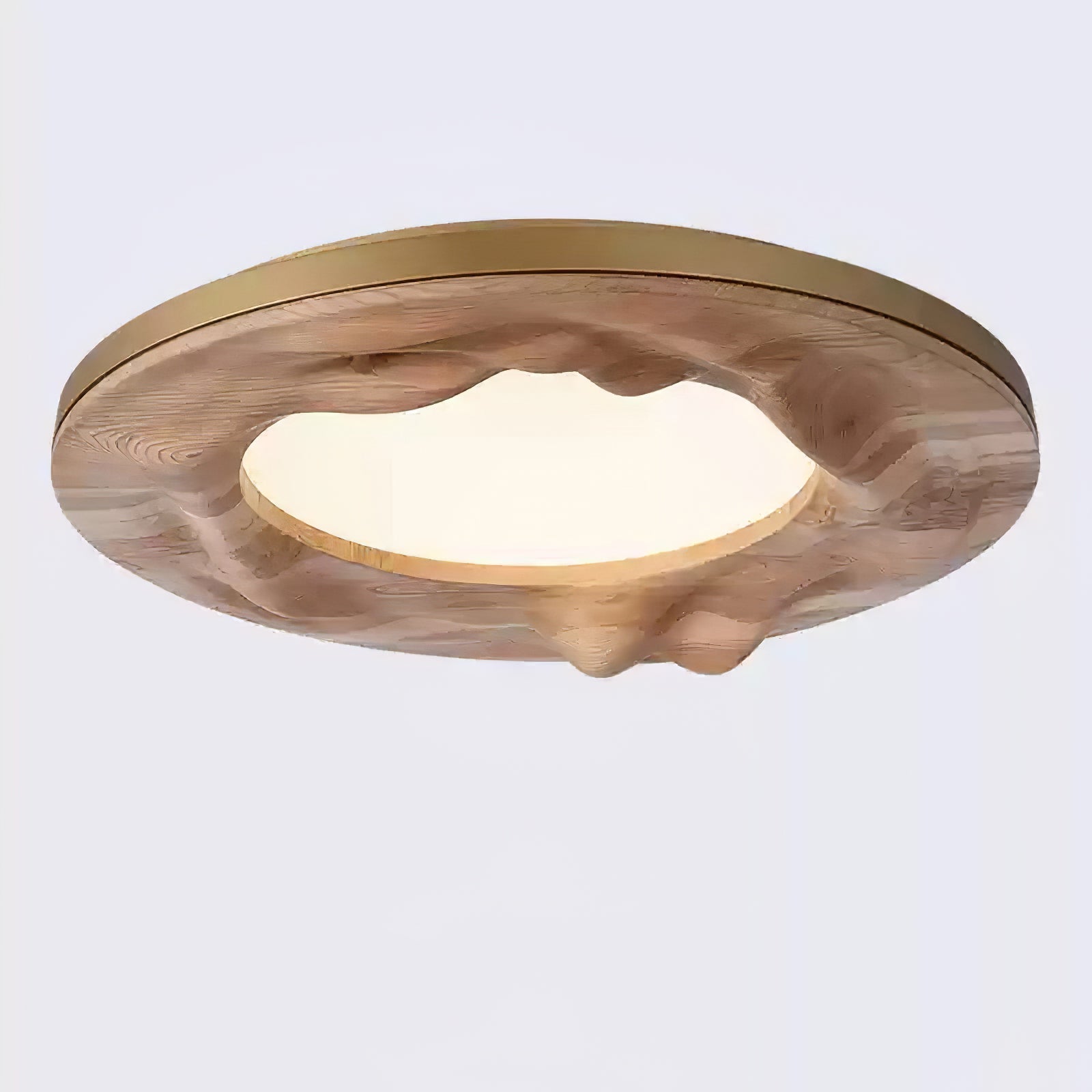 Solara Plafonnier Bois Ondulé Organique Apaisant - Neutralighting