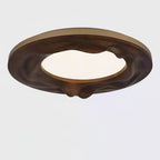 Solara Plafonnier Bois Ondulé Organique Apaisant - Neutralighting