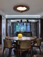 Solara Plafonnier Bois Ondulé Organique Apaisant - Neutralighting