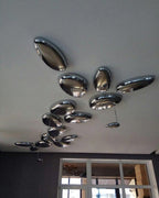 Solara Plafonnier Chrome Pebble Moderne - Neutralighting