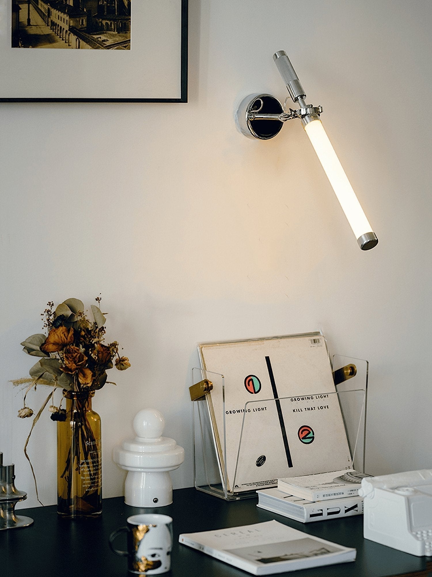 Elsolir Applique Murale en Verre Premium Élégance - Neutralighting
