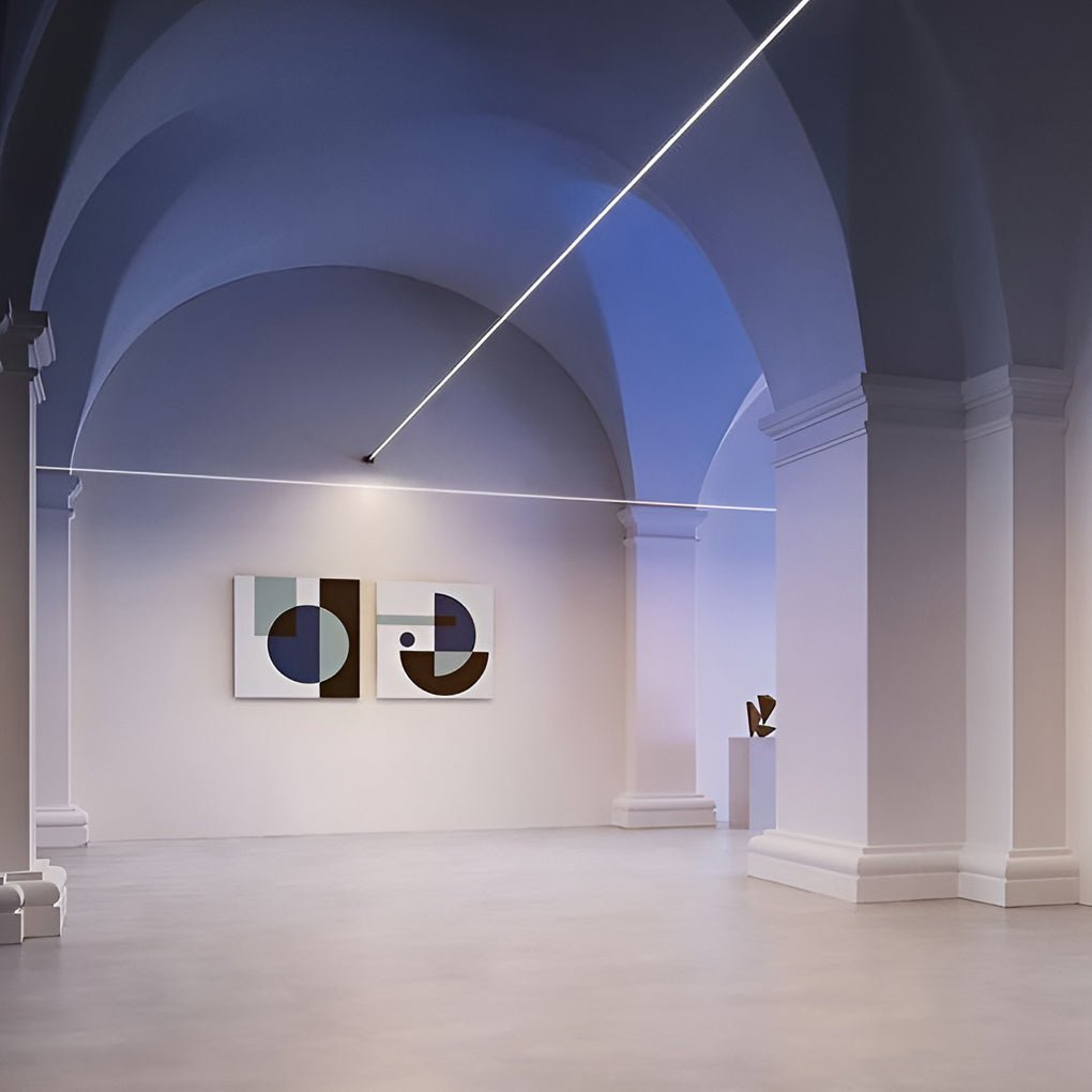 Linean Plafonnier Minimaliste en Bande d’Acier - Neutralighting
