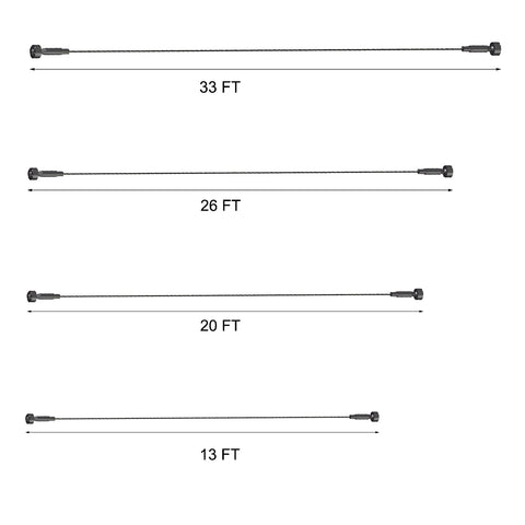 Linean Plafonnier Minimaliste en Bande d’Acier - Neutralighting