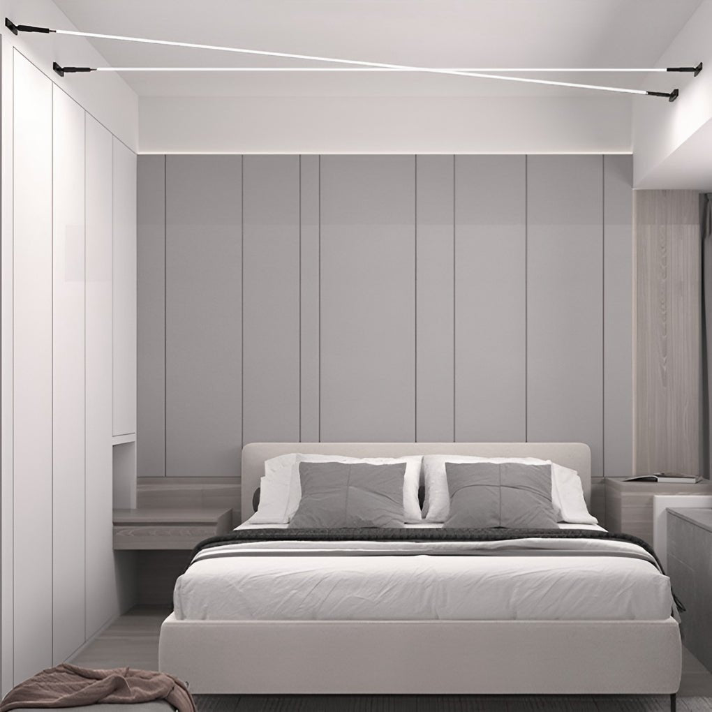Linean Plafonnier Minimaliste en Bande d’Acier - Neutralighting