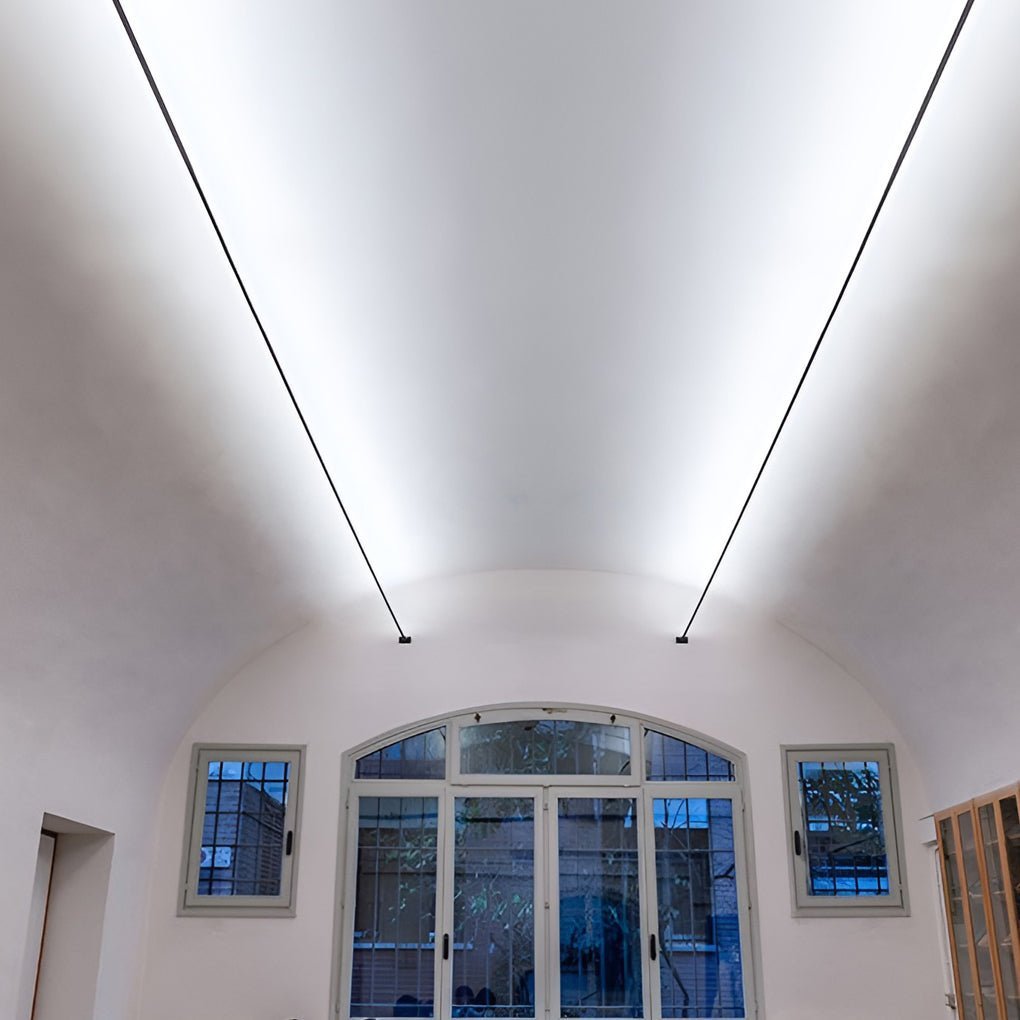 Linean Plafonnier Minimaliste en Bande d’Acier - Neutralighting