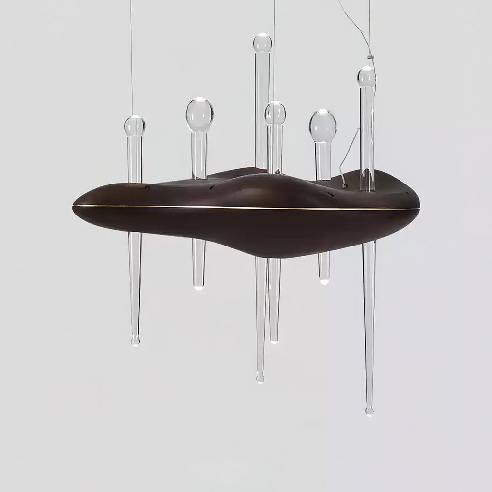Umare Fantaisiste Chêne Verre Pendentif Lumière - Neutralighting