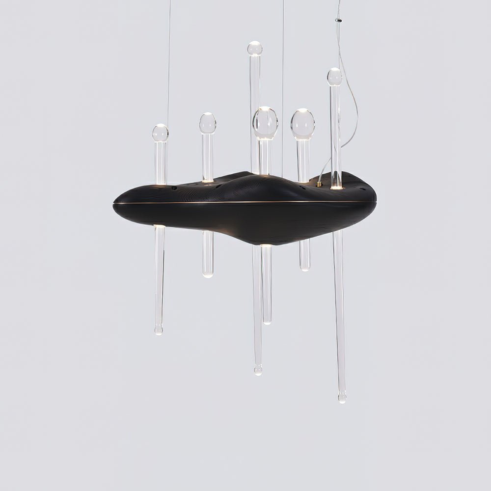 Umare Fantaisiste Chêne Verre Pendentif Lumière - Neutralighting