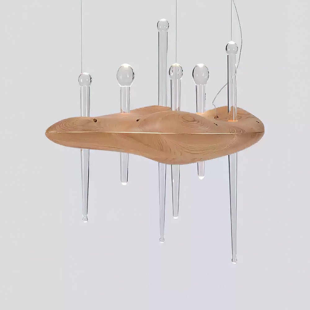 Umare Fantaisiste Chêne Verre Pendentif Lumière - Neutralighting