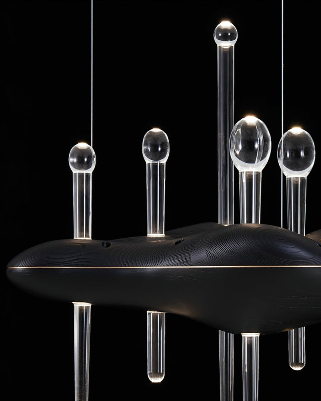 Umare Fantaisiste Chêne Verre Pendentif Lumière - Neutralighting