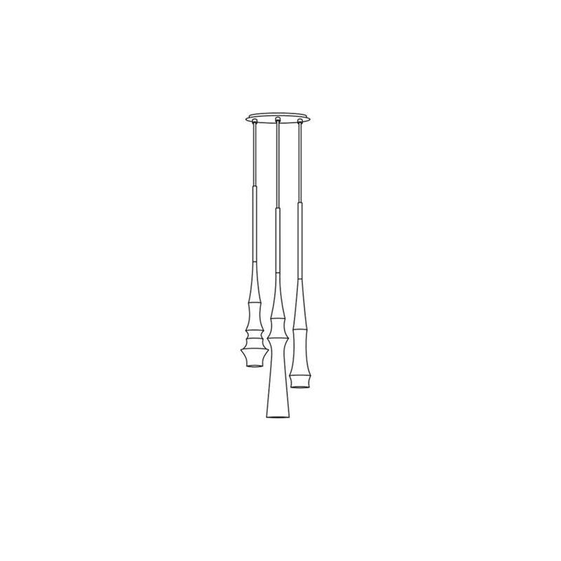 Elaran Suspension minimaliste en aluminium - Neutralighting