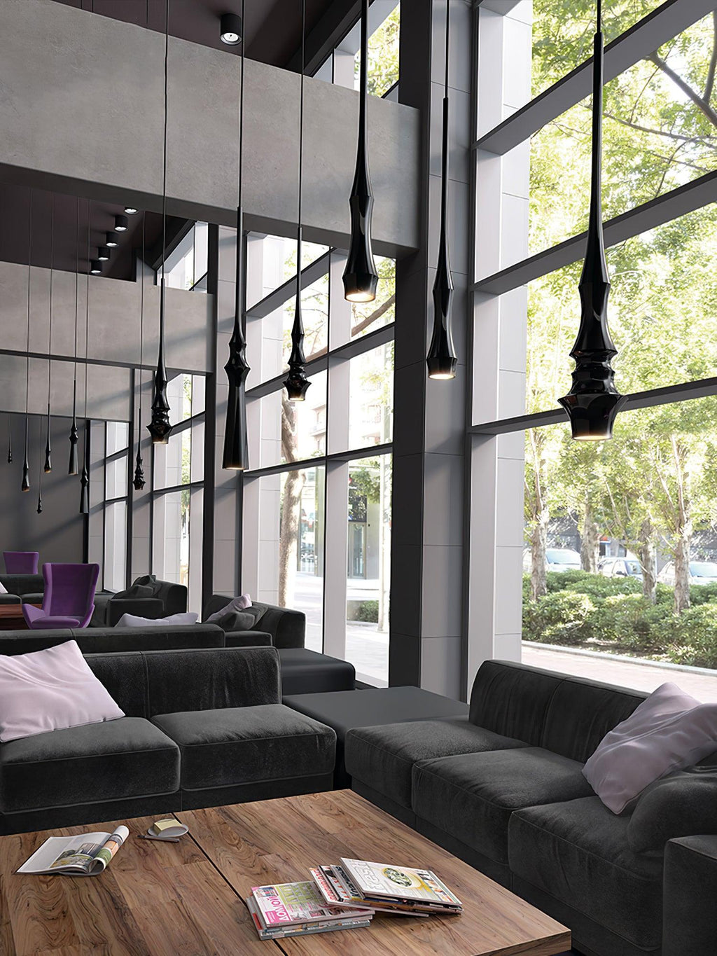 Elaran Suspension minimaliste en aluminium - Neutralighting